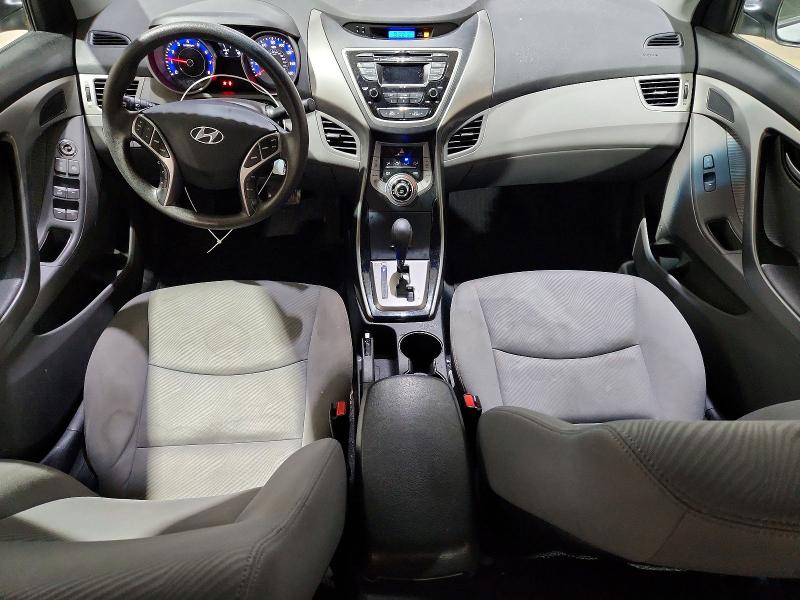 2013 Hyundai Elantra VIN KMHDH4AE4DU954501 COPART salvage auction — REAR END, Ma - Cert Of Title-Reconstrctd Coll, sold $725 on 2026-07-14 (photo 8)
