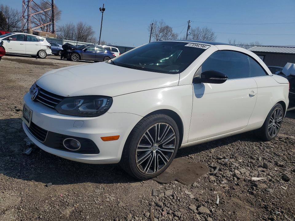 2013 Volkswagen Eos VIN WVWBW8AH9DV005751 COPART salvage auction — SIDE, IN - BILL OF SALE - PARTS ONLY, sold $800 on 2026-07-27 (photo 1)