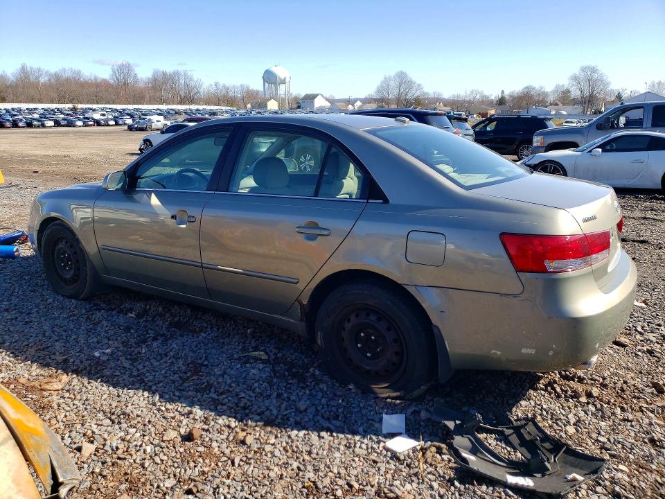 2008 Hyundai Sonata VIN 5NPET46F38H334005 COPART salvage auction — FRONT END, Pa - Cert Of Title, sold $350 on 2026-07-24 (photo 2)