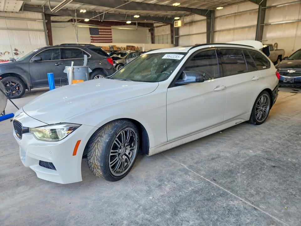 2017 BMW 3er VIN WBA8K3C3XHA022546 COPART salvage auction — REAR END, Ne - Cert Of Title-Salvage, sold $3,600 on 2026-07-14 (photo 1)