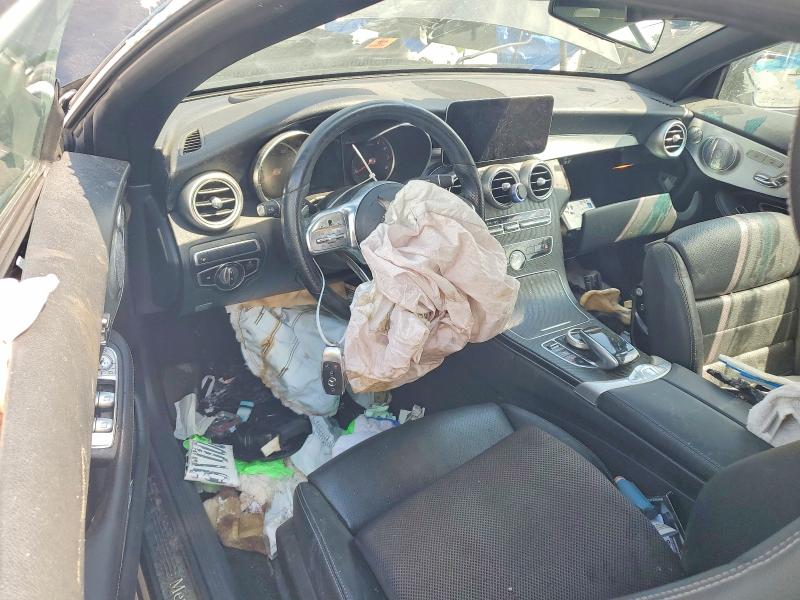 2019 Mercedes-benz C-klasse VIN WDDWK8DB8KF781838 COPART salvage auction — FRONT END, Fl - Certificate Of Title, sold $6,800 on 2026-07-30 (photo 8)