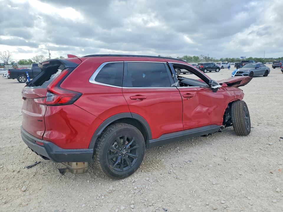 2024 Honda Cr-v VIN 7FARS5H89RE004933 COPART salvage auction — ALL OVER, Tx - Salvage Vehicle Title, sold $1,100 on 2026-07-09 (photo 3)