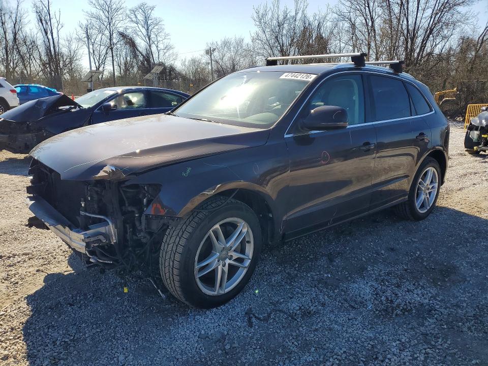 2013 Audi Q5 VIN WA1DGAFP0DA066548 COPART salvage auction — FRONT END, Md - Cert Of Salvage > 75% Damage, sold $600 on 2026-07-09 (photo 1)
