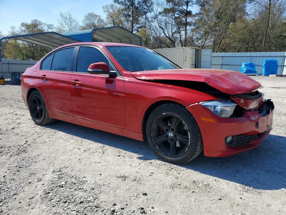 2014 BMW 3er VIN WBA3B1G58ENS81440 COPART salvage auction — FRONT END, Sc - Cert Of Title-Salvage, sold $1,300 on 2026-07-21 (photo 4)