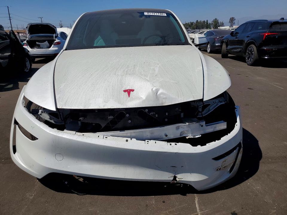 2026 Tesla Model y VIN 7SAYGDED5TF427829 COPART salvage auction — FRONT END, CA, sold $17,200 on 2026-07-20 (photo 5)
