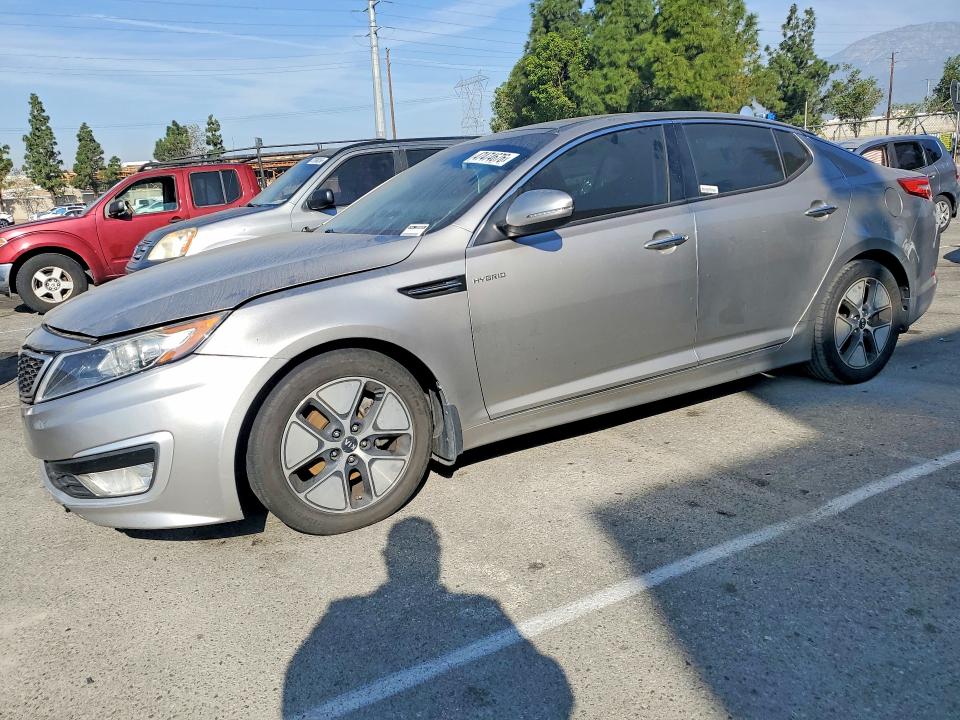 2013 Kia Optima VIN KNAGM4AD7D5059192 COPART salvage auction — FRONT END, Ca - Dis/Dlr/Exp Only Clean Title, sold $1,600 on 2026-07-03 (photo 1)