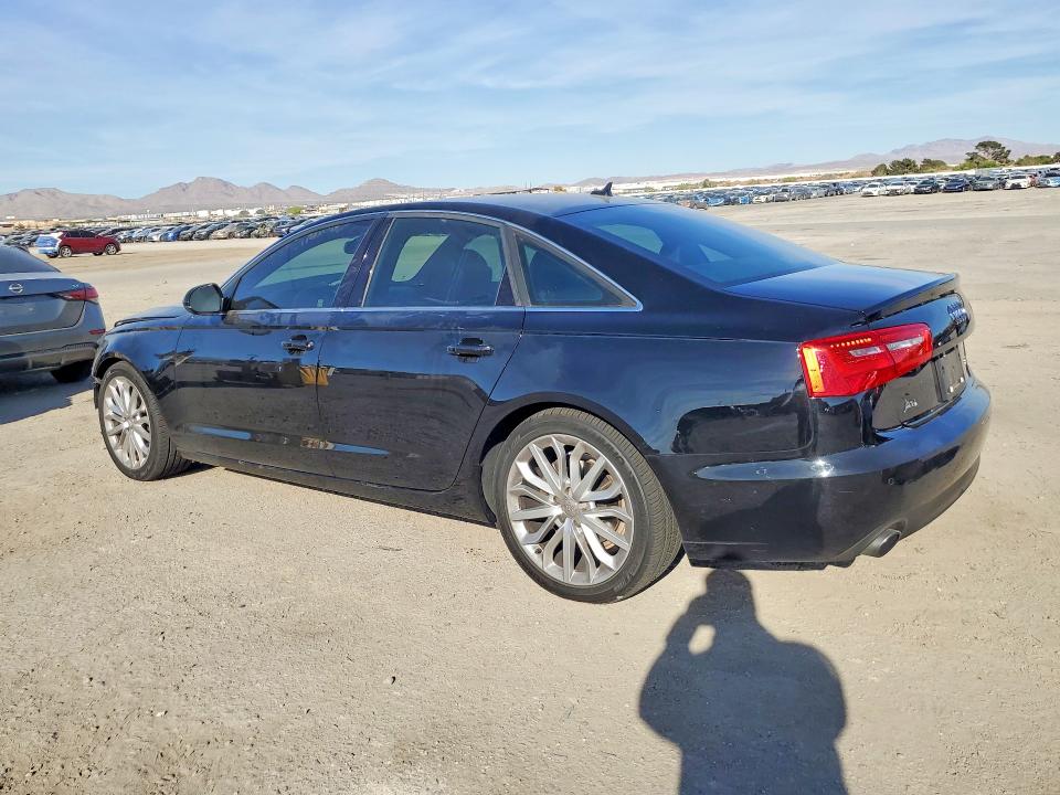 2012 Audi A6 VIN WAUDFAFC0CN116715 COPART salvage auction — FRONT END, Nv - Salvage Title, sold $700 on 2026-07-09 (photo 2)