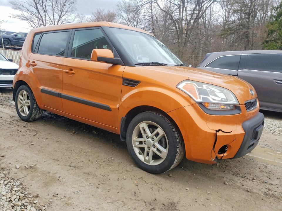 2011 Kia Soul VIN KNDJT2A28B7228586 COPART salvage auction — FRONT END, Oh - Cert Of Title-Salvage, sold $450 on 2026-07-08 (photo 4)