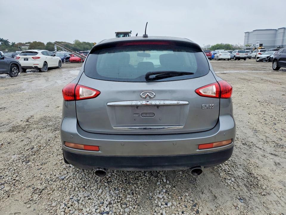 2008 Infiniti Ex35 VIN JNKAJ09F58M357072 COPART salvage auction — MINOR DENT/SCRATCHES, FL - CERTIFICATE OF TITLE (P), sold $275 on 2026-07-17 (photo 6)