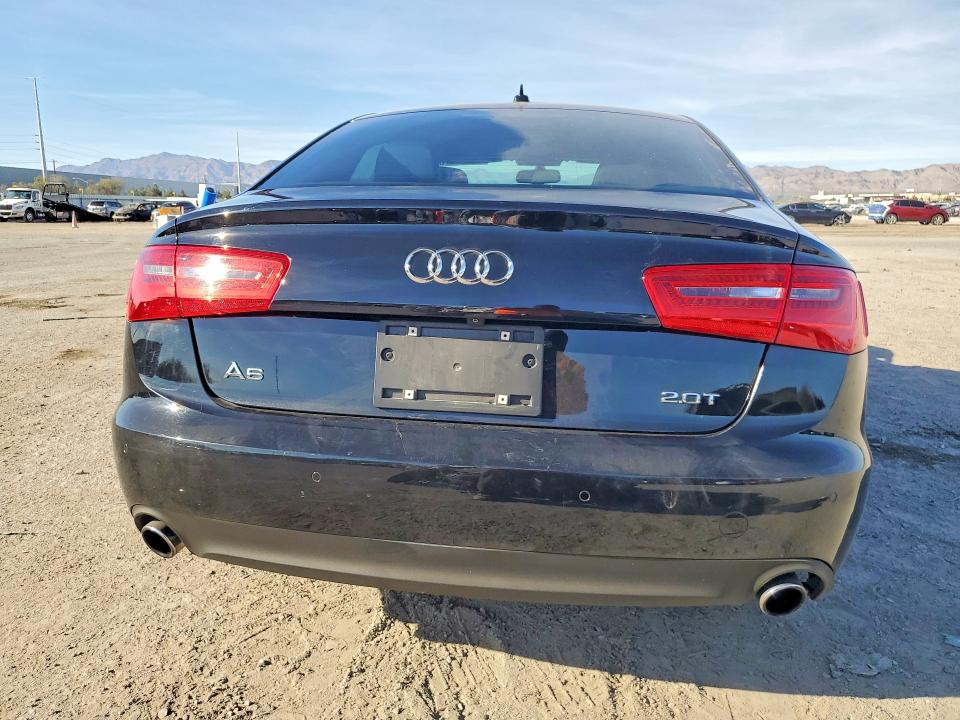 2012 Audi A6 VIN WAUDFAFC0CN116715 COPART salvage auction — FRONT END, Nv - Salvage Title, sold $700 on 2026-07-09 (photo 6)