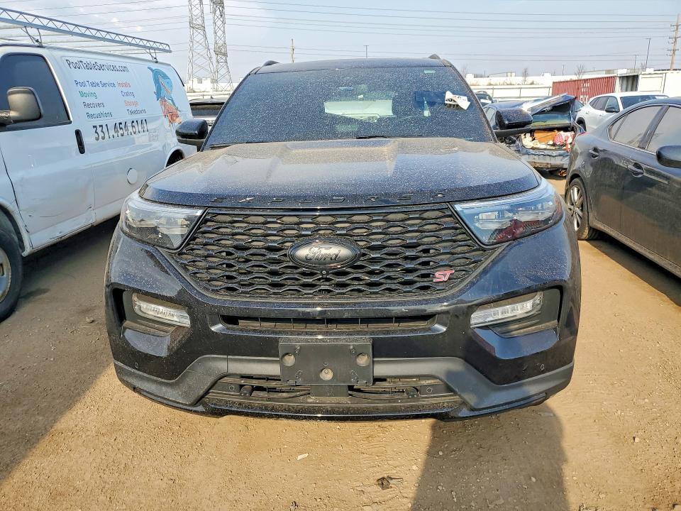 2021 Ford Explorer VIN 1FM5K8GC3MGB29650 COPART salvage auction — REAR END, Il - Salvage Certificate, sold $8,400 on 2026-07-28 (photo 5)