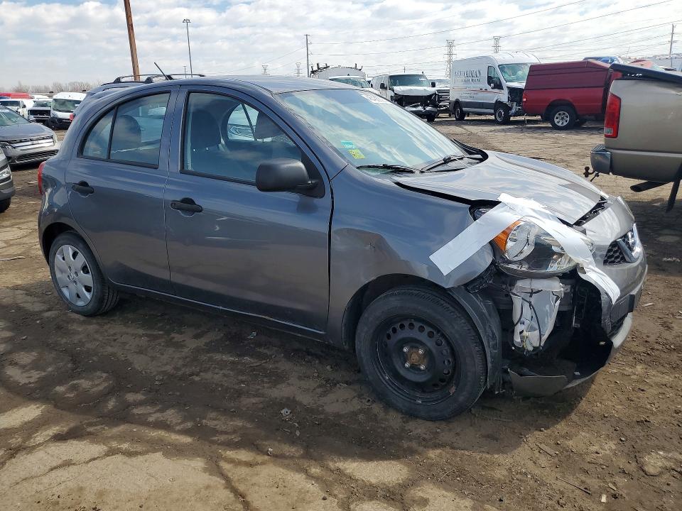 2019 Nissan Micra VIN 3N1CK3CP1KL236232 COPART salvage auction — MECHANICAL, On - Permit Salvage, sold $300 on 2026-07-07 (photo 4)