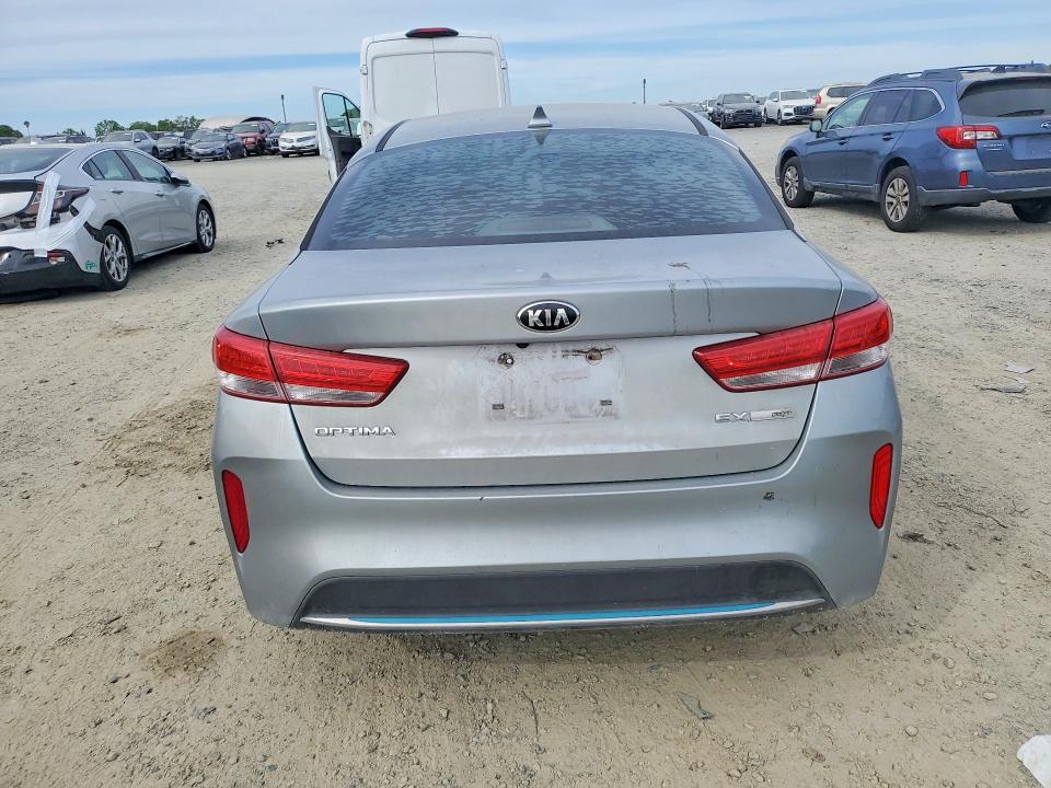 2017 Kia Optima hybrid VIN KNAGV4LD5H5009083 COPART salvage auction — FRONT END, Ca - Salvage Certificate, sold $300 on 2026-07-14 (photo 6)