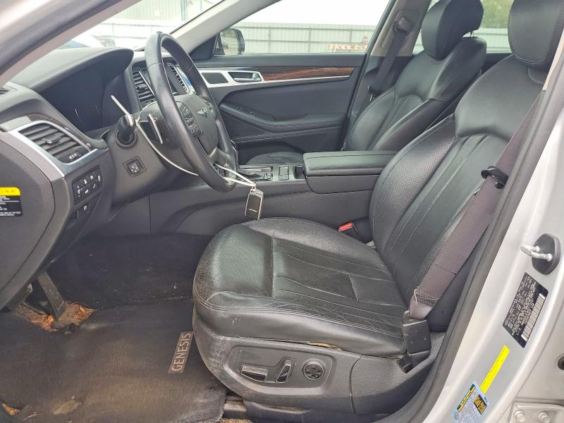 2017 Genesis G80 VIN KMHGN4JE8HU172097 COPART salvage auction — REAR END, Nc - Salvage Certificate Of Title, sold $2,600 on 2026-07-29 (photo 7)