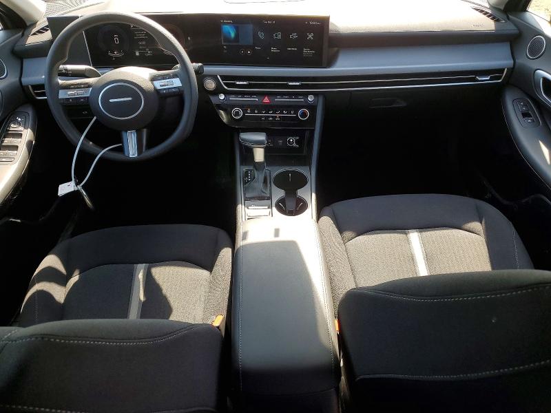 2025 Hyundai Sonata VIN KMHL24JA9SA454908 COPART salvage auction — FRONT END, Md - Cert Of Salvage > 75% Damage, sold $6,200 on 2026-07-28 (photo 8)