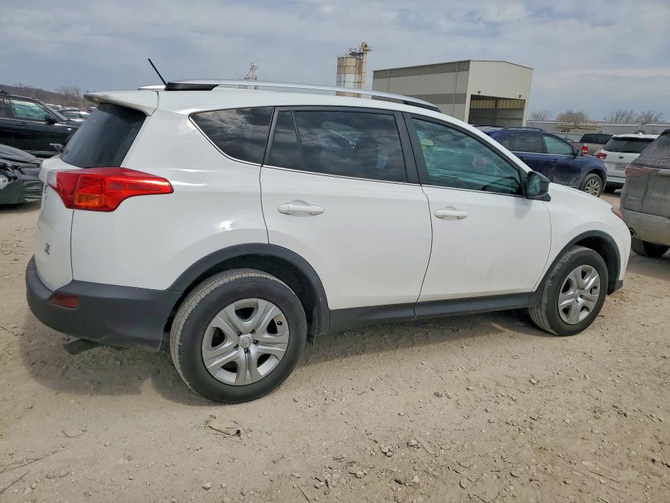 2014 Toyota Rav 4 VIN 2T3BFREV0EW149799 COPART salvage auction — HAIL, Mo - Salvage Certificate Of Title, sold $4,100 on 2026-07-06 (photo 3)