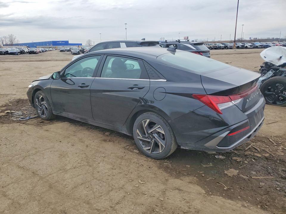 2024 Hyundai Elantra VIN KMHLN4DJ7RU094436 COPART salvage auction — FRONT END, MI - CERTIFICATE OF TITLE, sold $7,400 on 2026-07-02 (photo 2)