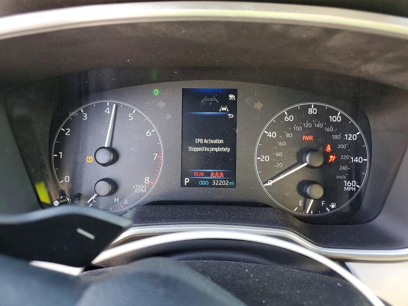 2023 Toyota Corolla VIN JTND4MBE3P3206990 COPART salvage auction — UNDERCARRIAGE, Nv - Salvage Title, sold $6,100 on 2026-07-13 (photo 9)