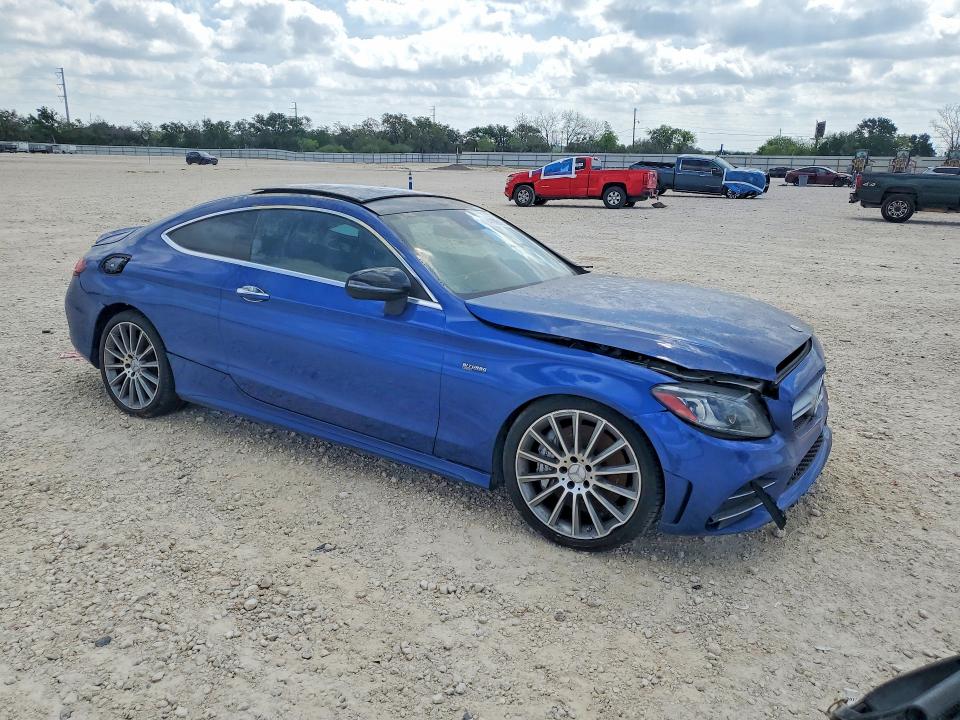 2023 Mercedes-benz C-klasse VIN W1KWJ6EB6PG118047 COPART salvage auction — FRONT END, Tx - Salvage Vehicle Title, sold $16,300 on 2026-07-30 (photo 4)