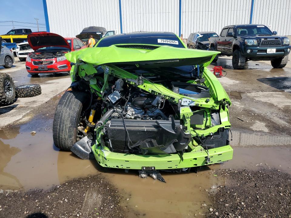 2023 Dodge Charger VIN 2C3CDXCT3PH671754 COPART salvage auction — Front End, KY - CERT OF TITLE-SALVAGE, sold $4,350 on 2026-05-06 (photo 5)