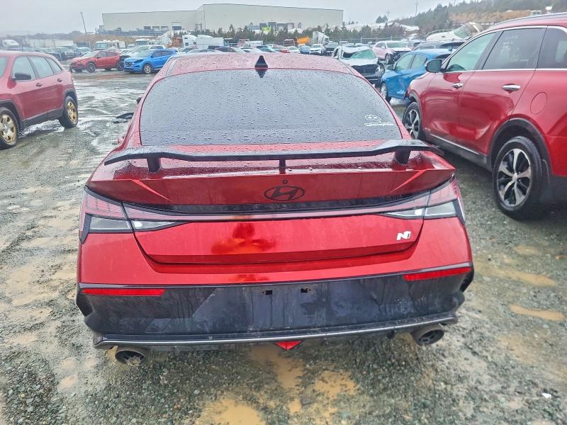 2024 Hyundai Elantra VIN KMHLW4DK9RU023003 COPART salvage auction — FRONT END, Salvage Title, sold $9,000 on 2026-07-23 (photo 6)