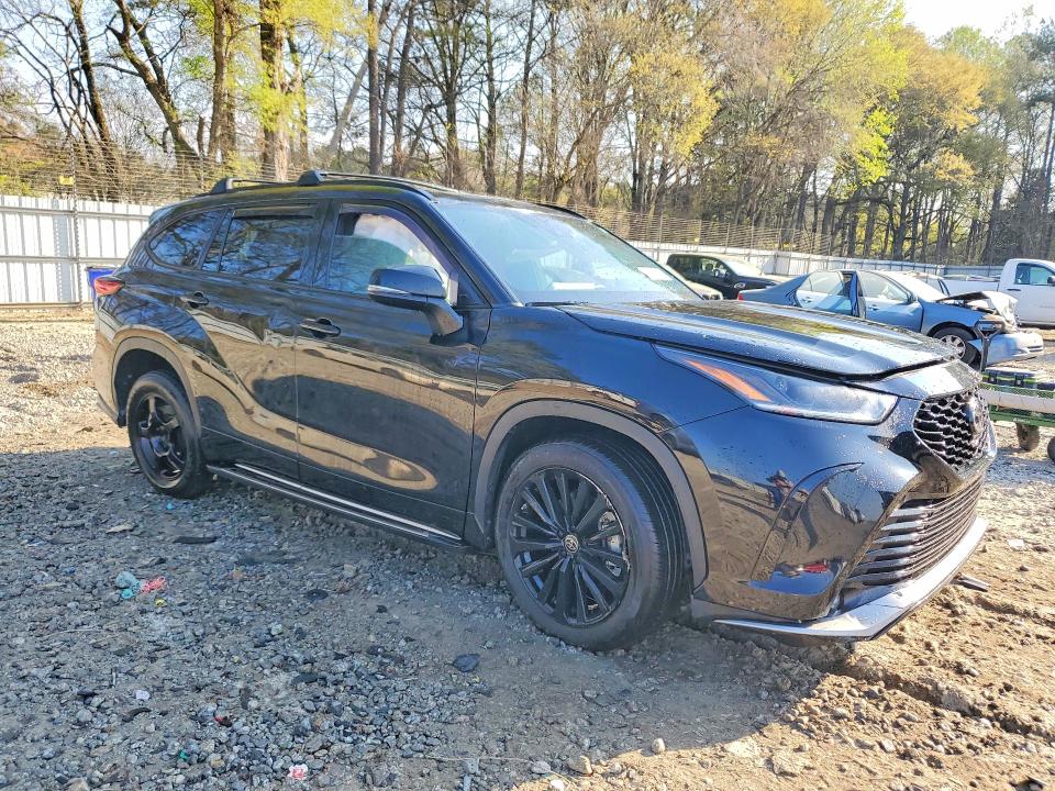 2023 Toyota Highlander VIN 5TDKDRAH4PS023715 COPART salvage auction — FRONT END, Ga - Cert Of Title-Salvage, sold $20,400 on 2026-07-31 (photo 4)