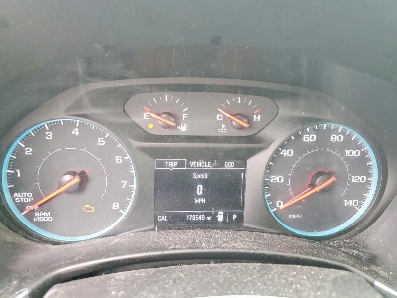 2018 Chevrolet Equinox VIN 2GNAXSEV9J6308302 COPART salvage auction — FRONT END, In - Certificate Of Title, sold $2,950 on 2026-07-10 (photo 9)