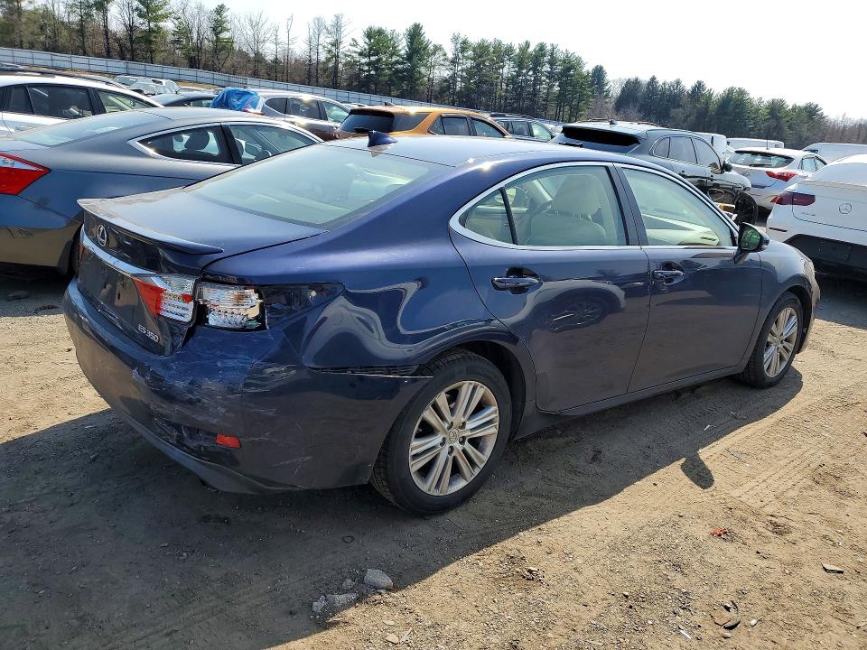 2015 Lexus ES VIN JTHBK1GG7F2173246 COPART salvage auction — REAR END, Md - Cert Of Salvage > 75% Damage, sold $1,300 on 2026-07-27 (photo 3)