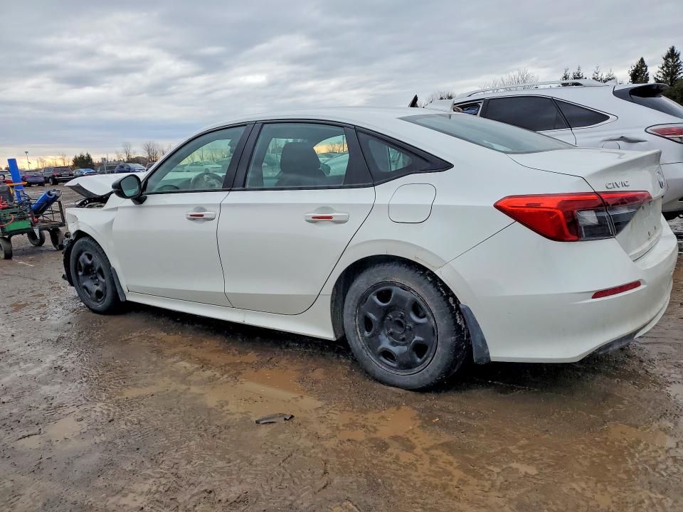 2022 Honda Civic VIN 2HGFE2F50NH129399 COPART salvage auction — FRONT END, ON - PERMIT SALVAGE, sold $3,600 on 2026-07-02 (photo 2)