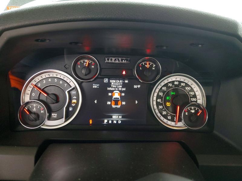 2023 Ram 1500 VIN 3C6RR7KG8PG668013 COPART salvage auction — FRONT END, Wv - Certificate Of Title, sold $25,000 on 2026-07-02 (photo 9)