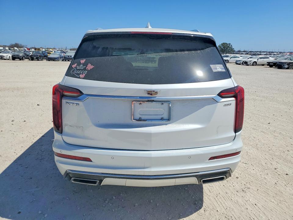 2025 Cadillac Xt6 VIN 1GYKPCRS5SZ124834 COPART salvage auction — MISSING/ALTERED VIN, Tx - Certificate Of Title, sold $23,000 on 2026-07-09 (photo 6)