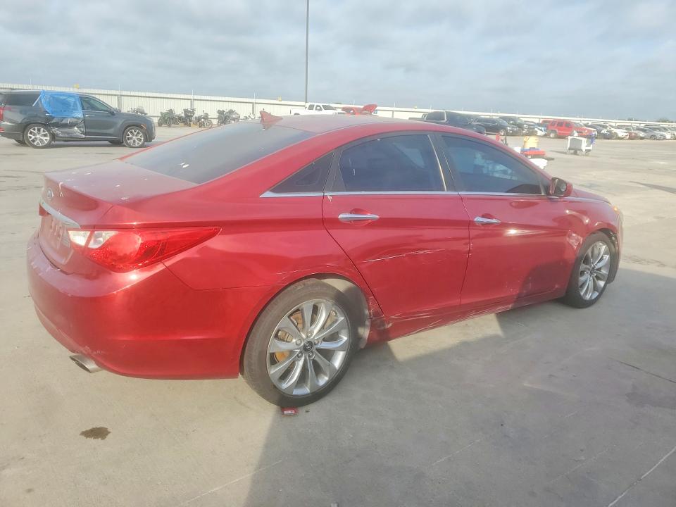 2011 Hyundai Sonata VIN 5NPEC4AC0BH009249 COPART salvage auction — SIDE, Tx - Salvage Vehicle Title, sold $600 on 2026-07-02 (photo 3)