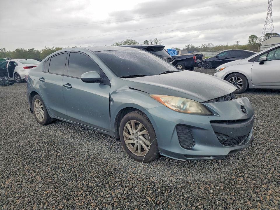 2013 Mazda VIN JM1BL1V79D1797327 COPART salvage auction — FRONT END, Salvage Title, sold $400 on 2026-07-24 (photo 4)