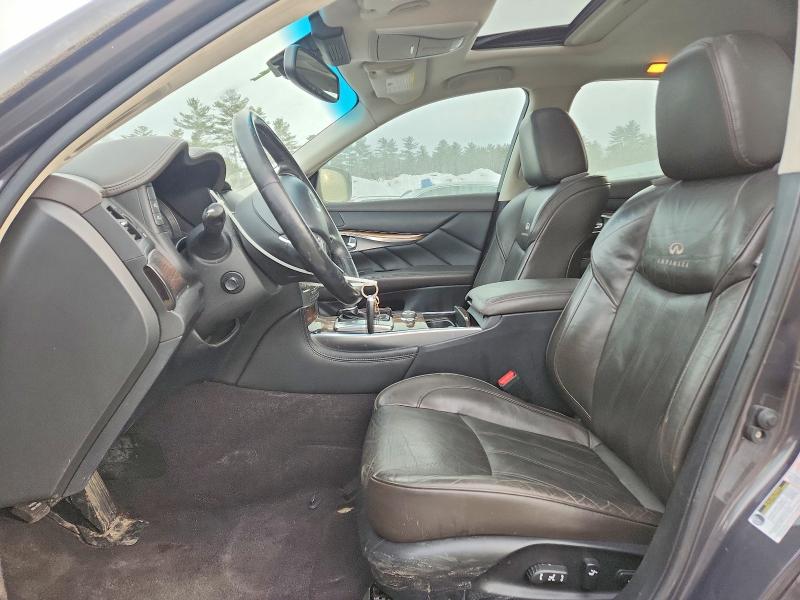 2011 Infiniti M37 VIN JN1BY1AP5BM320108 COPART salvage auction — FRONT END, FL - CERT OF TITLE SLVG REBUILDABLE, sold $150 on 2026-07-17 (photo 7)