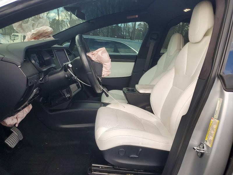 2018 Tesla Model x VIN 5YJXCBE43JF127275 COPART salvage auction — FRONT END, Ga - Cert Of Title-Rebuilt Salvage, sold $7,200 on 2026-07-10 (photo 7)