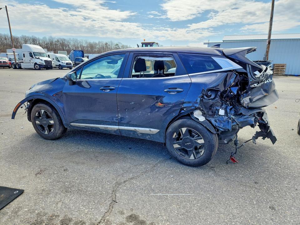 2026 Kia Sportage VIN 5XYK23DF8TG381629 COPART salvage auction — FRONT END, Nj - Cert Of Title-Salvage, sold $3,650 on 2026-07-14 (photo 2)