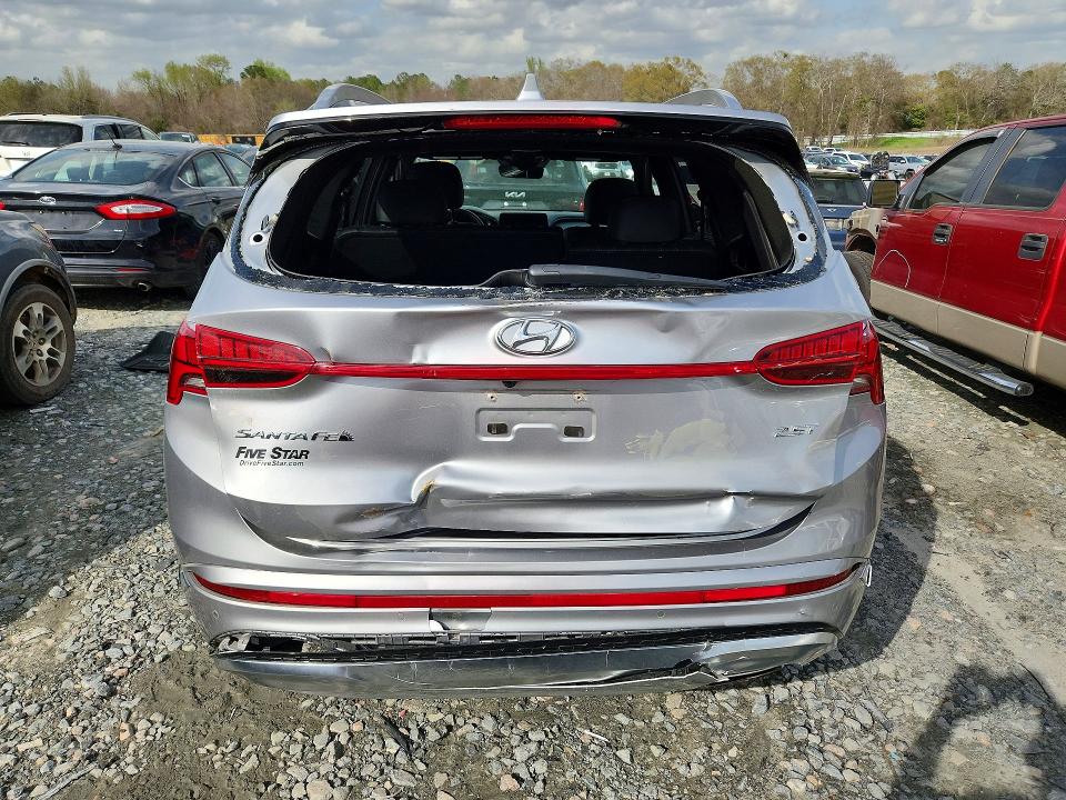 2023 Hyundai Santa fe VIN 5NMS54ALXPH556224 COPART salvage auction — REAR END, Mi - Certificate Of Title, sold $11,100 on 2026-07-02 (photo 6)