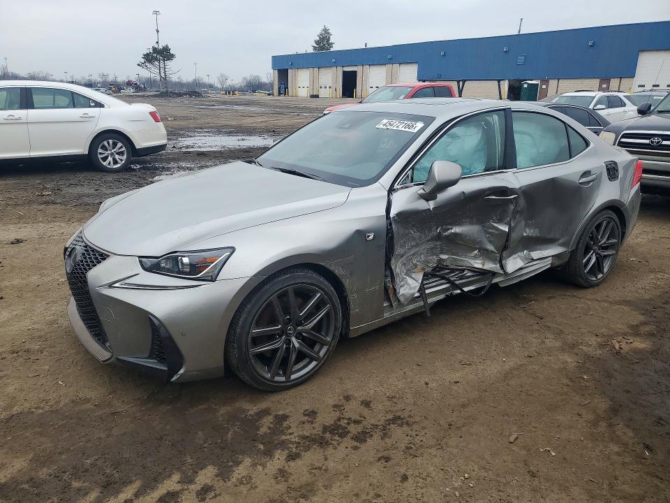 2020 Lexus Is 300 VIN JTHG81F23L5041010 COPART salvage auction — SIDE, Mi - Certificate Of Title, sold $8,200 on 2026-09-11 (photo 1)