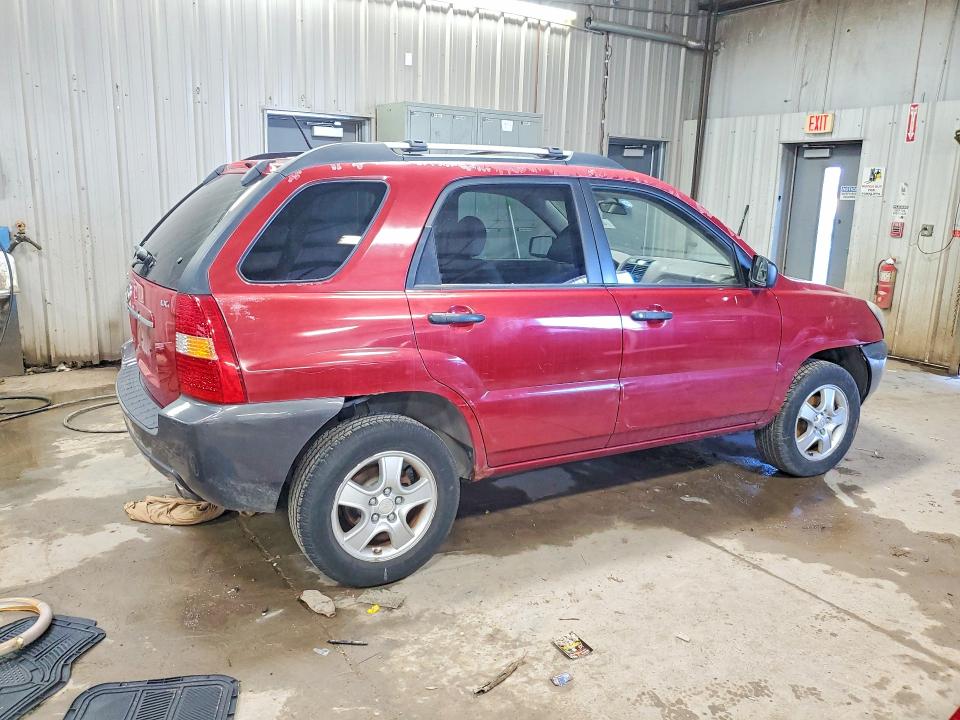 2008 Kia Sportage VIN KNDJF724887531221 COPART salvage auction — FRONT END, IL - SALVAGE CERTIFICATE, sold $700 on 2026-07-07 (photo 3)