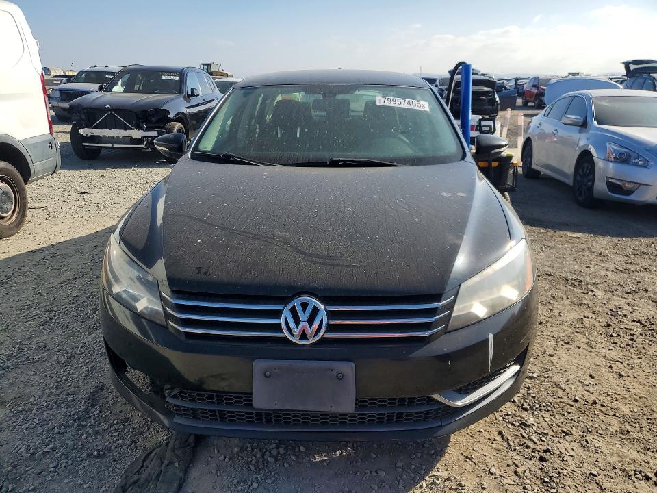2012 Volkswagen Passat VIN 1VWAP7A30CC056960 COPART salvage auction — SIDE, Ca - Dis/Dlr/Exp Only Clean Title, sold $450 on 2026-07-02 (photo 5)