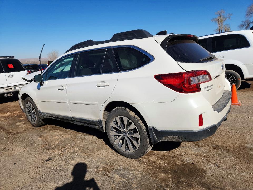 2017 Subaru Outback VIN 4S4BSENC1H3206467 COPART salvage auction — FRONT END, Nm - Certificate Of Title, sold $2,300 on 2026-08-24 (photo 2)