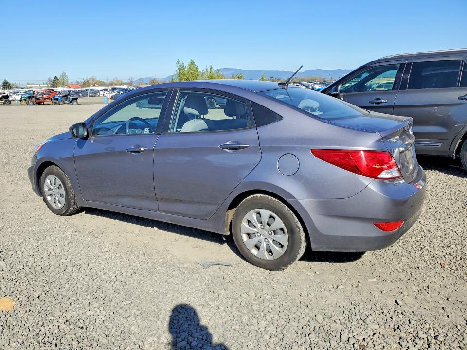 2016 Hyundai Accent VIN KMHCT4AE4GU108044 COPART salvage auction — FRONT END, Or - Lien Papers Salvage, sold $1,750 on 2026-07-14 (photo 2)