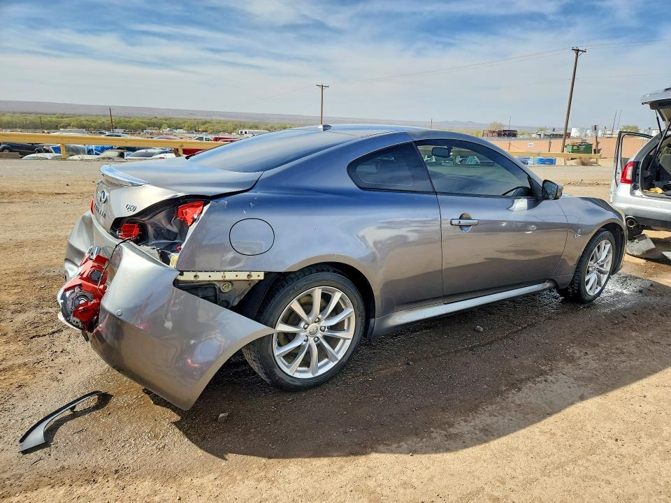2014 Infiniti Q60 VIN JN1CV6EL3EM132404 COPART salvage auction — REAR END, Nm - Cert Of Title-Salvage, sold $1,200 on 2026-07-13 (photo 3)