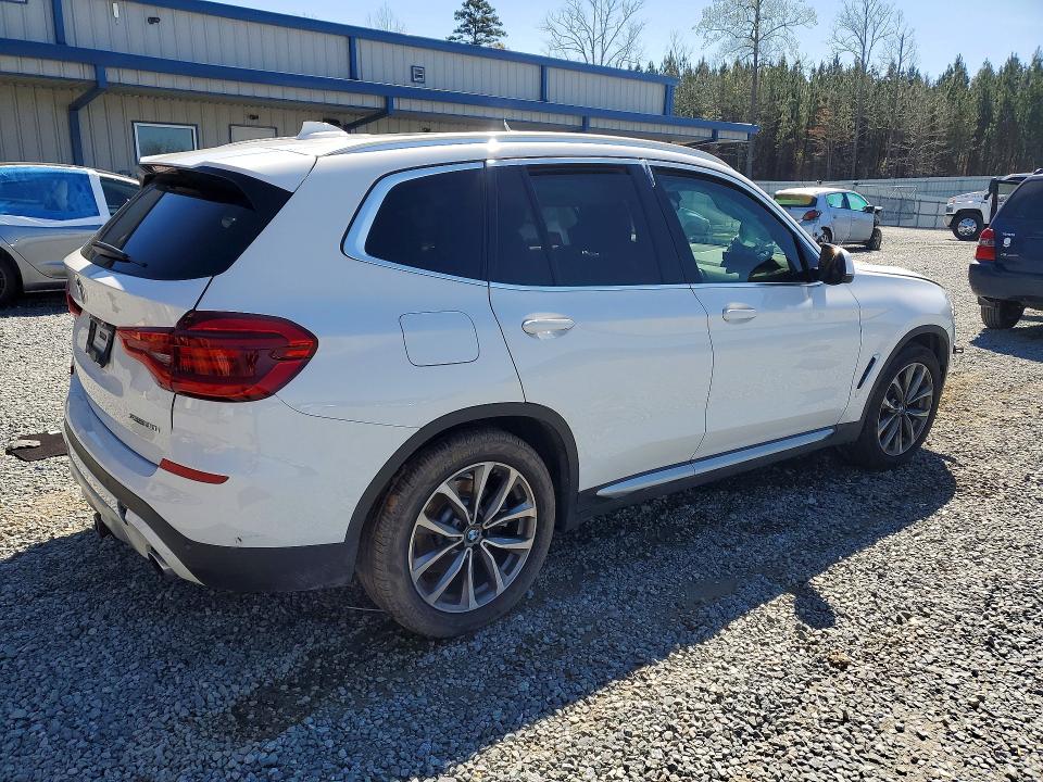 2019 BMW VIN 5UXTR7C5XKLF30160 COPART salvage auction — FRONT END, Nc - Salvage Certificate Of Title, sold $2,200 on 2026-07-09 (photo 3)