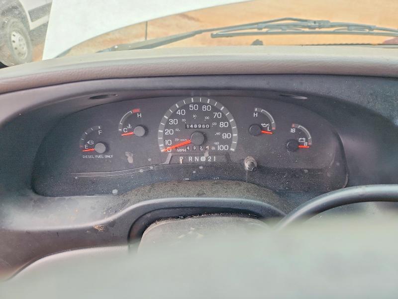 1999 Ford Econoline e350 VIN 1FDWE37F1XHC25459 COPART salvage auction — FRONT END, Ky - Cert Of Title-Salvage, sold $400 on 2026-07-08 (photo 9)