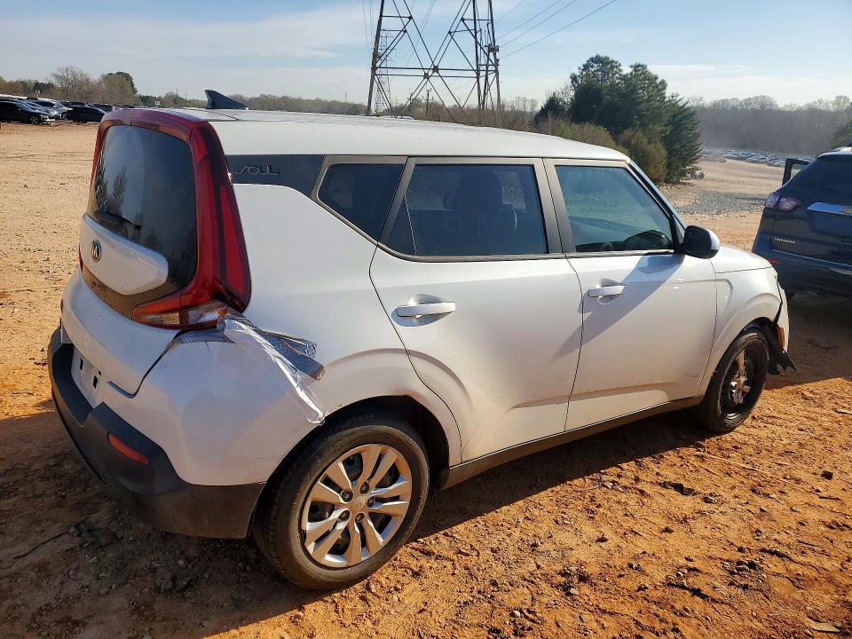 2021 Kia Soul VIN KNDJ23AU1M7147233 COPART salvage auction — FRONT END, Nc - Salvage Certificate Of Title, sold $3,000 on 2026-07-06 (photo 3)