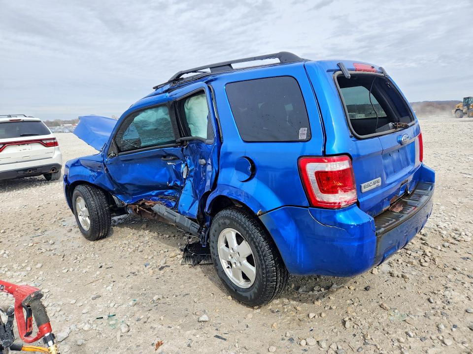 2011 Ford Escape VIN 1FMCU0D73BKB37543 COPART salvage auction — SIDE, MI - SCRAP CERTIFICATE OF TITLE, sold $250 on 2026-07-02 (photo 2)
