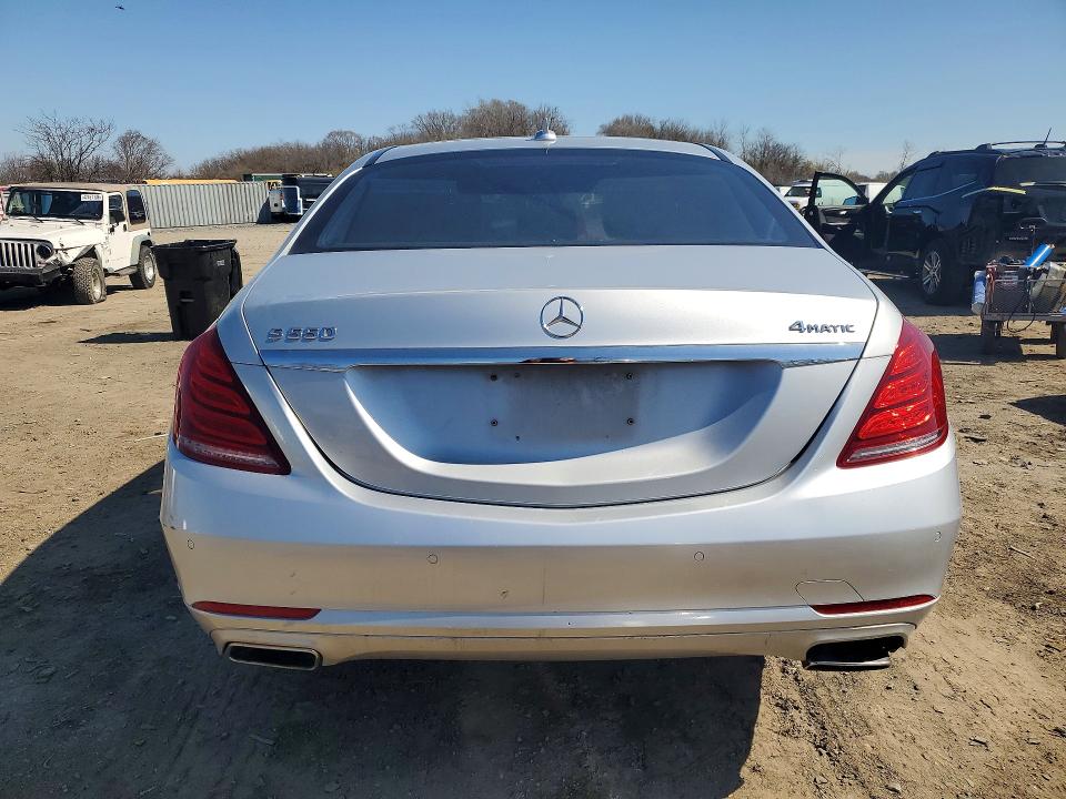 2015 Mercedes-benz S class VIN WDDUG8FB5FA160436 COPART salvage auction — FRONT END, Md - Cert Of Salvage-Abandoned, sold $5,900 on 2026-07-09 (photo 6)