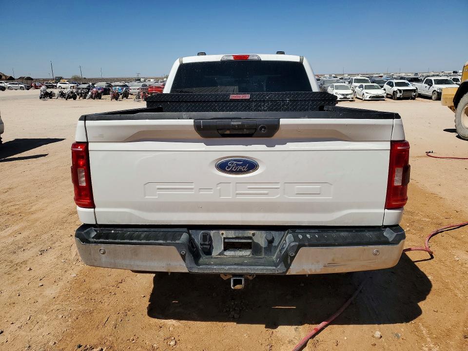 2022 Ford F-150 lightning VIN 1FTFW1E52NKE65572 COPART salvage auction — HAIL, TX - CERTIFICATE OF TITLE, sold $12,900 on 2026-07-23 (photo 6)