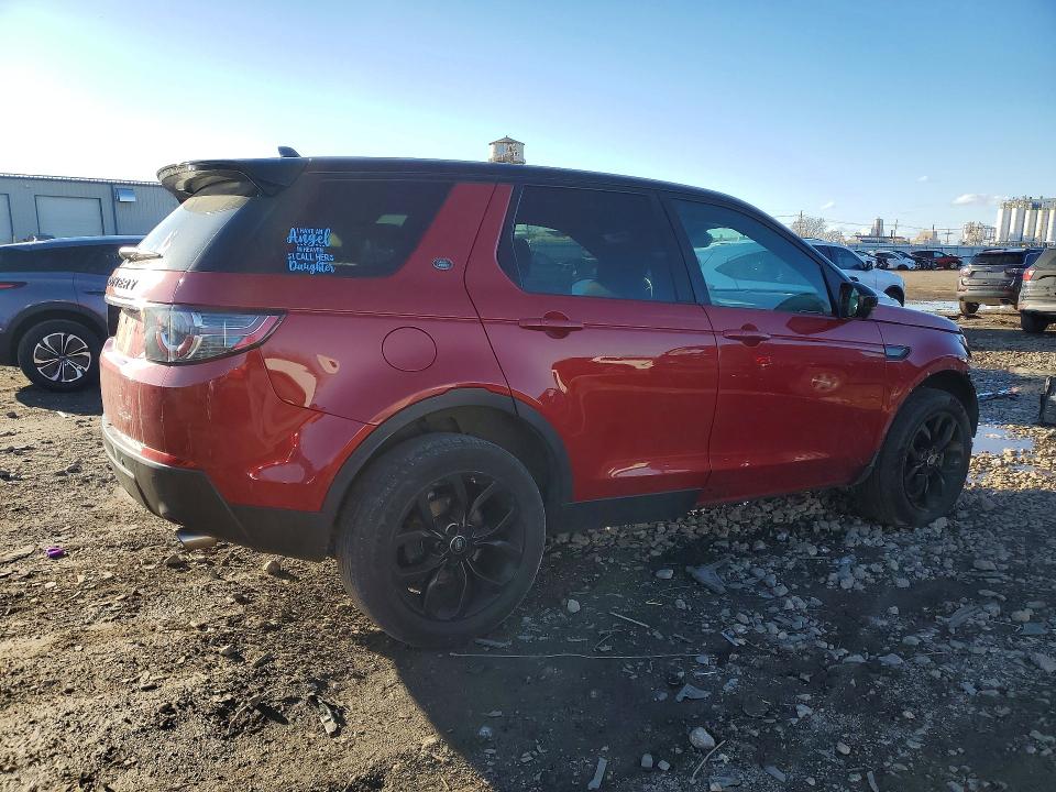 2016 Land rover VIN SALCR2BG8GH595015 COPART salvage auction — FRONT END, Il - Salvage Certificate, sold $2,300 on 2026-07-08 (photo 3)